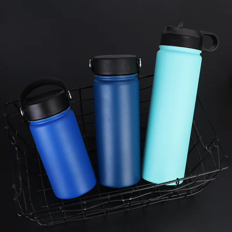 Hot Sale 18/8 Stainless Steel Wide Mouth Sport Thermos Flask Vacuum Insulated Sport Water Bottle