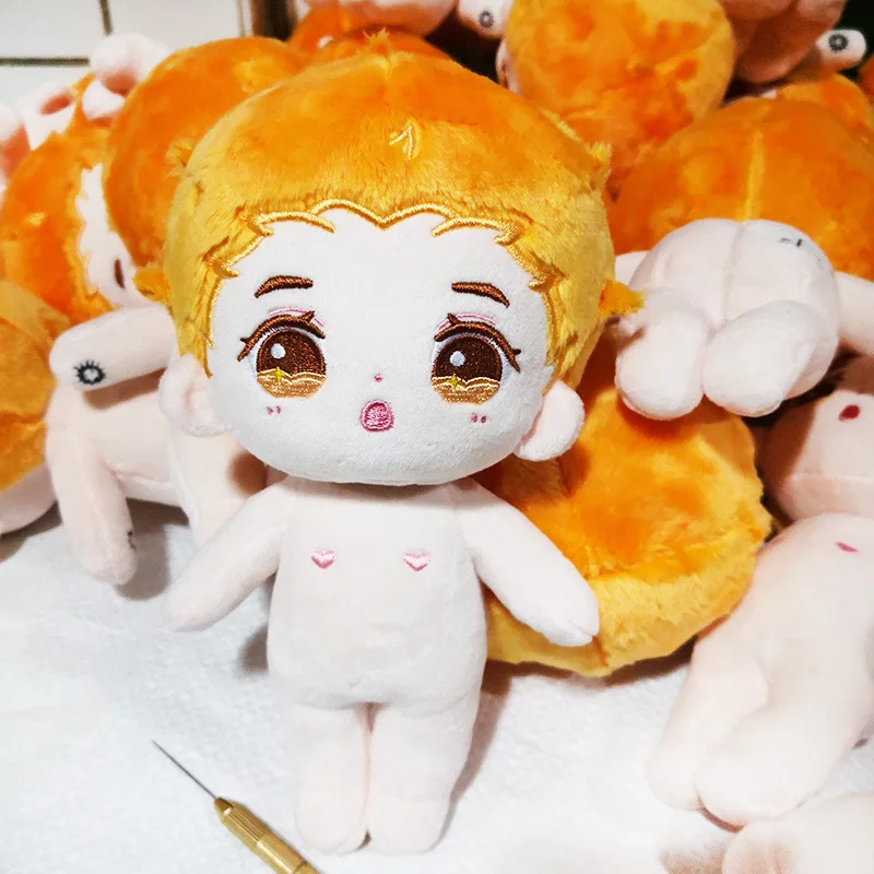 Wholesale Custom Anime Figure Doll Design Soft Plushies Korea Kpop Star Doll Plush Toy