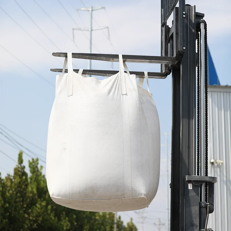 Customized Breathable Big Ton Bags Flexible Intermediate Bulk Container 1000Kg Super Sack  Fibc Bags Containers PP Jumbo Bags