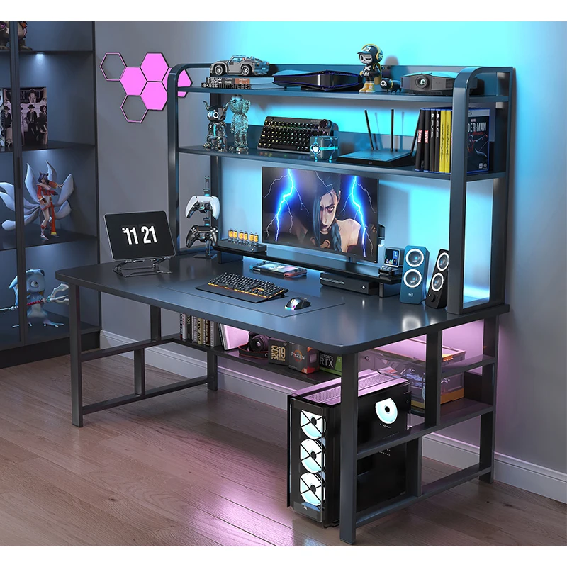 Stock Available Kids Wooden 80*50Cm Standing Type Desk With Shelves For Home Office