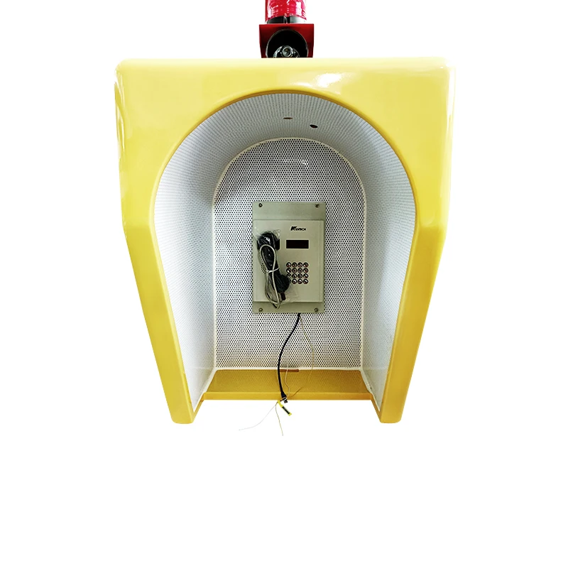 Acoustic Phone Booth Hood Waterproof Telephones Roof Acoustic Hood for Telephone RF-13A