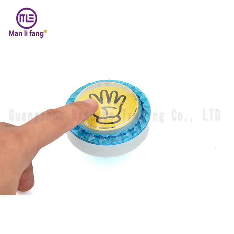 Современная Простота высокое качество Синие Бриллианты большая ладонь украшение для рыбалки игровая консоль