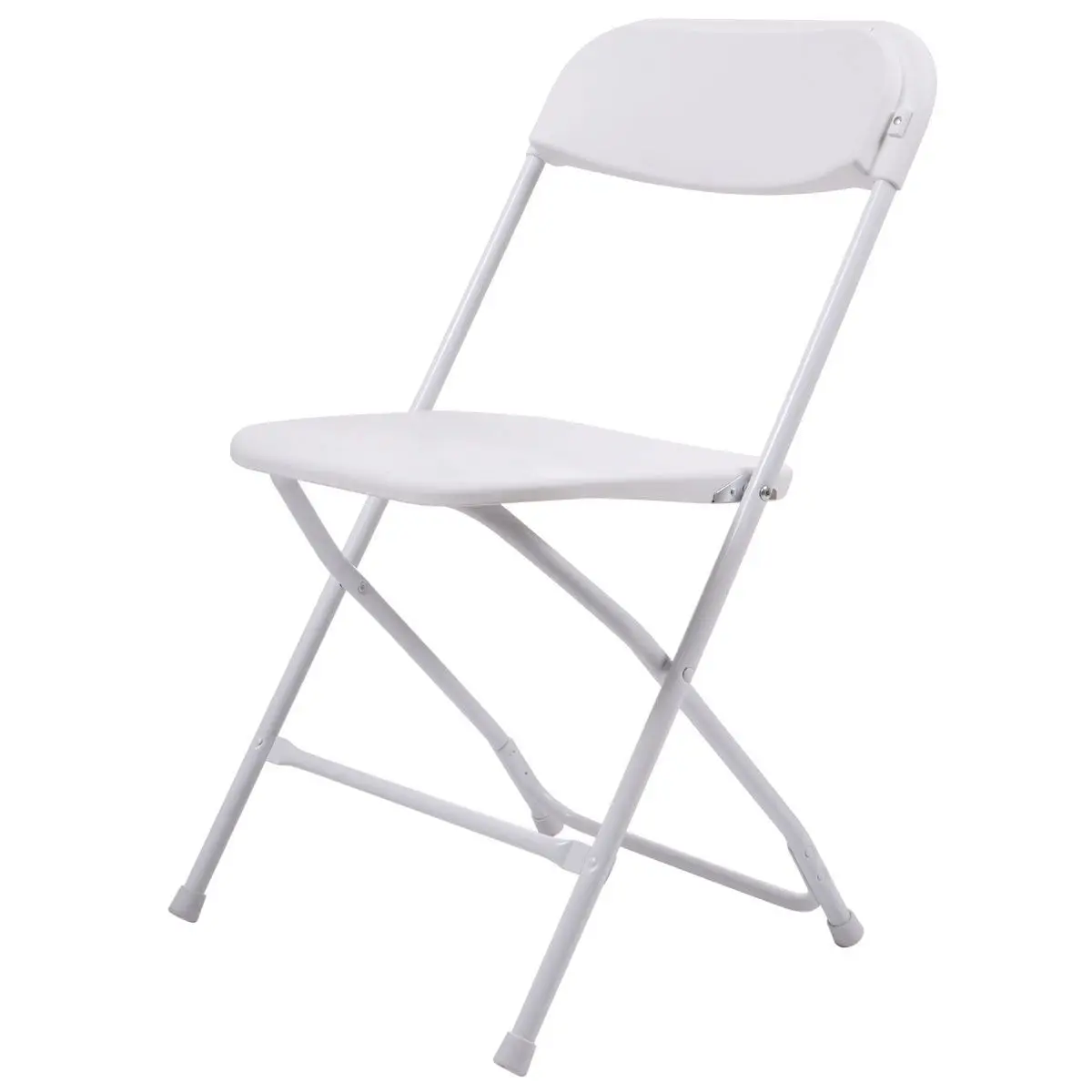 US warehouse 5-Pack Lightweight White Plastic Folding Chair for living room,outdoor