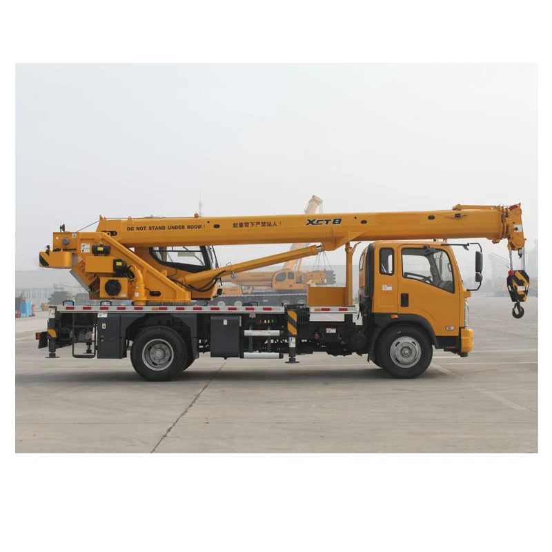 China Xuzhou Made  Xct8l4 8 Ton Small Mobile Truck Crane With Best Price For Sale