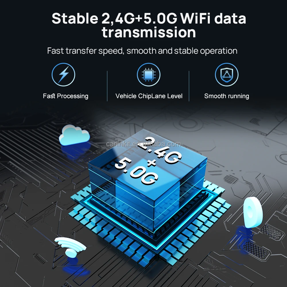 Carlinkit Wireless T2C CarPlay Dongle Car Radio Smart AI Box for Tesla Model 3 X Y S Without SIM Card version