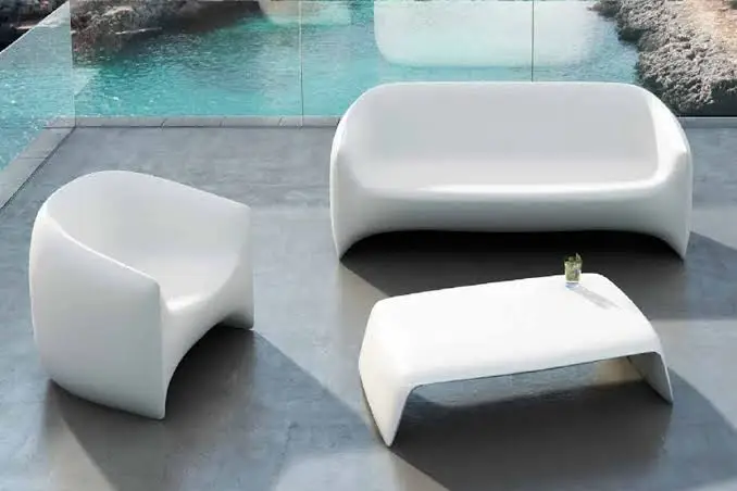 rotational moulding plastic sofa furniture