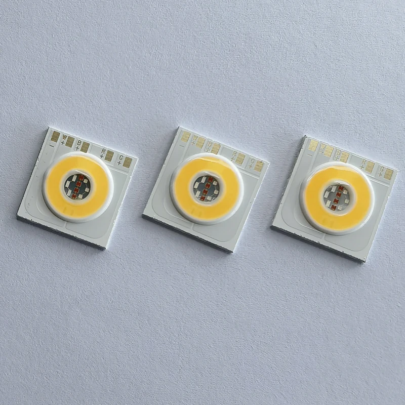 1313 8 ватт 300mA 8-10v 2700K Rgbw 4in1 полноцветный светодиодный чип COB 10 Вт для сцены прожектор
