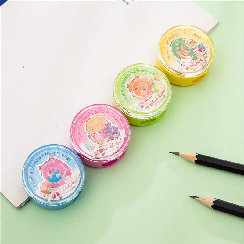 
Portable stationery plastic pencil sharpener, labyrinth shaped cute stationery student pencil sharpener 