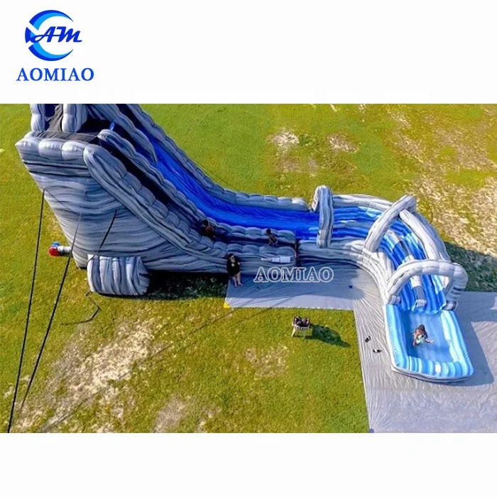 High quality commercial lake inflatable water slides china giant inflatable pool slide for adult