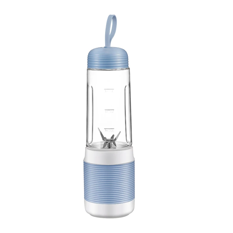 Custom logo electric mini Ice bottle blender home USB 4 blades juicer cup machine portable fruit juice blenders fruit