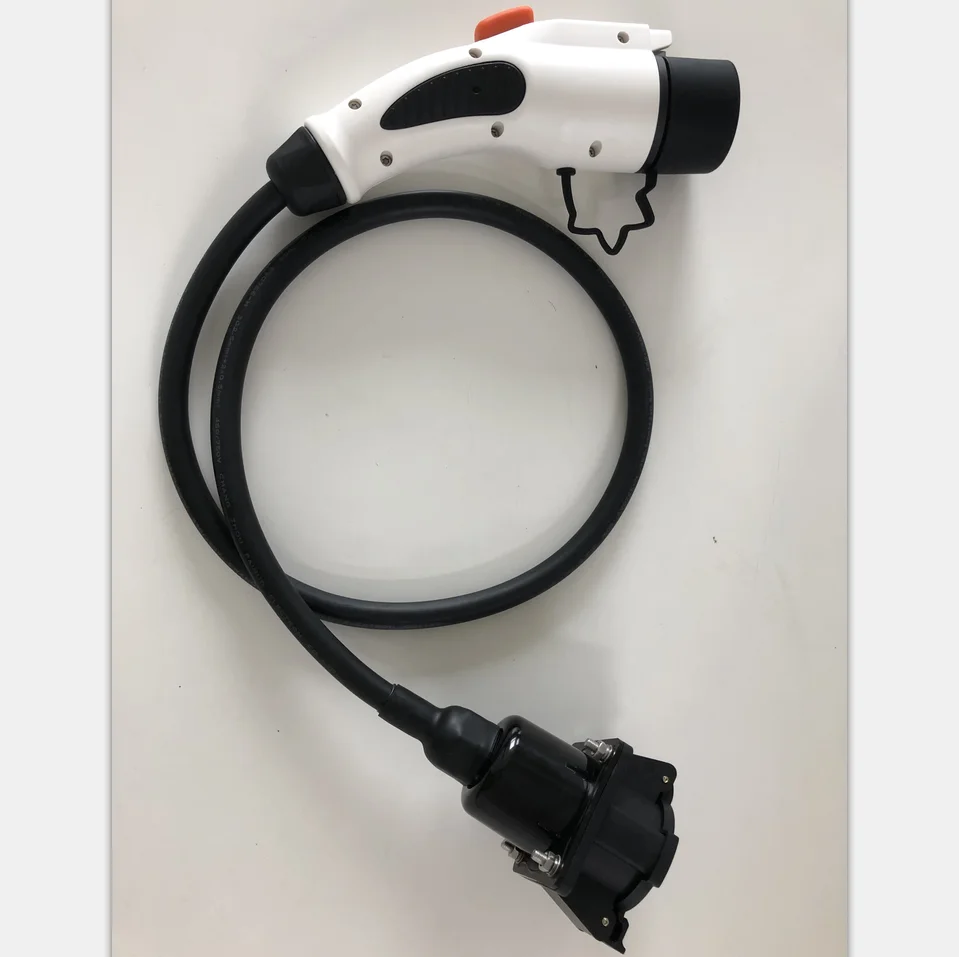 16A 240V AC j1772 type1 Charging Station to GBT Electric Cars EV Charging Adapter