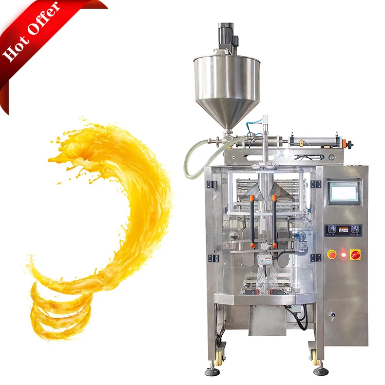  Automatic Vertical Barbeque Tomato Paste Sauce Ketchup Packaging