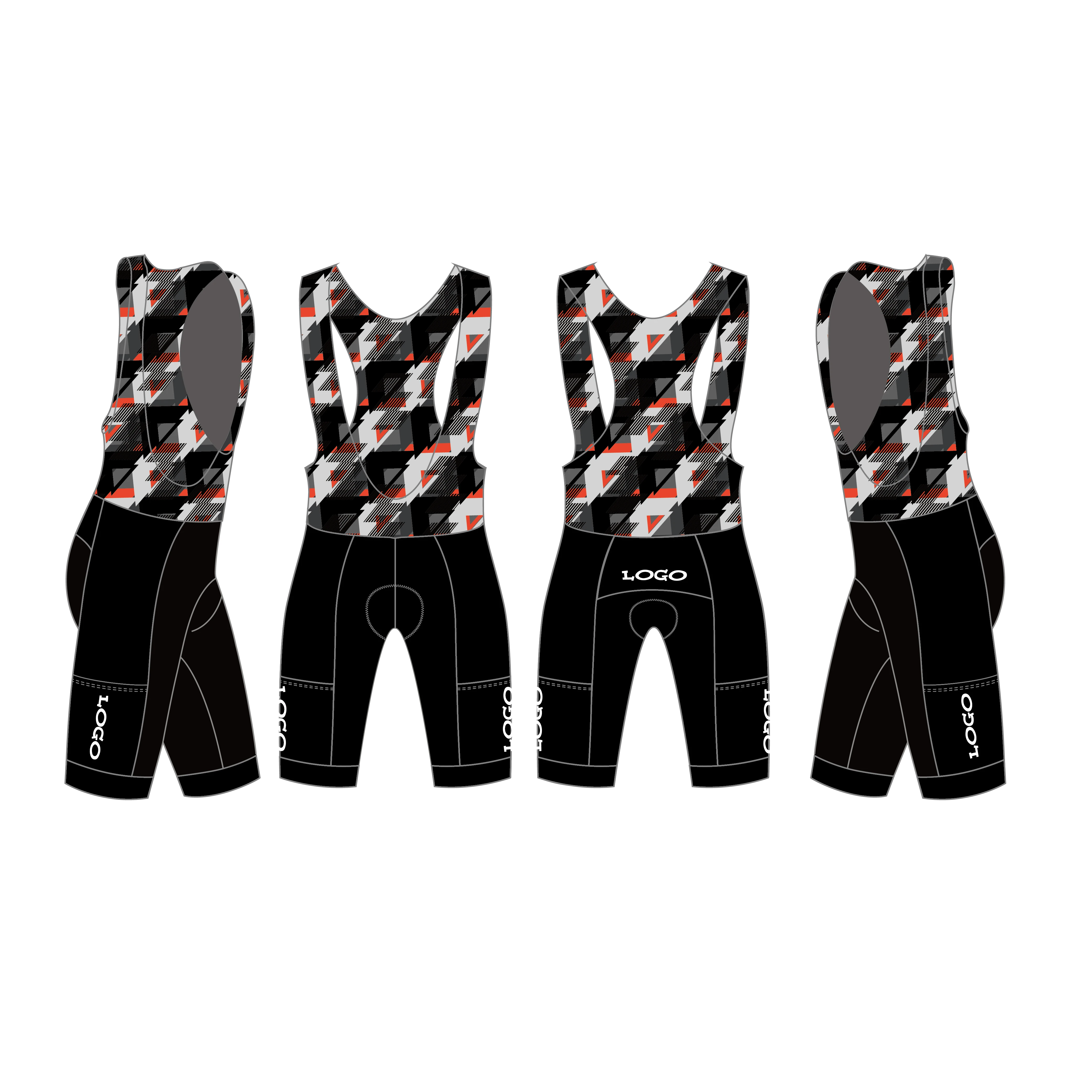 Low MOQ Wholesale Durable Imported Pad 2 Piece Wear Mens Pro Cycling Jersey And Bib Shorts Kit Suit