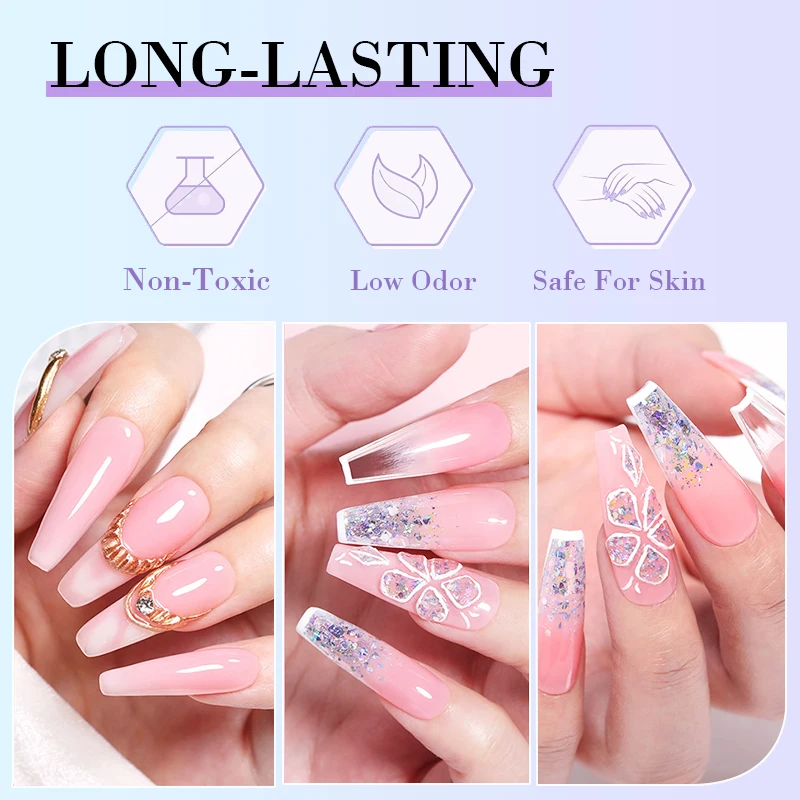 CCO 30ml acrygel Soak Off Quick Nail Extension poligel Building Gel Acrylic Nail Extension Glue
