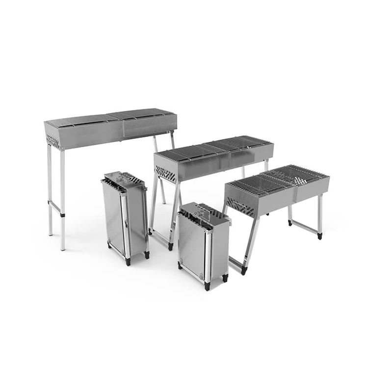 Easily Assembled BBQ Grills BBQ Cast Iron Grill Yakitory Machine