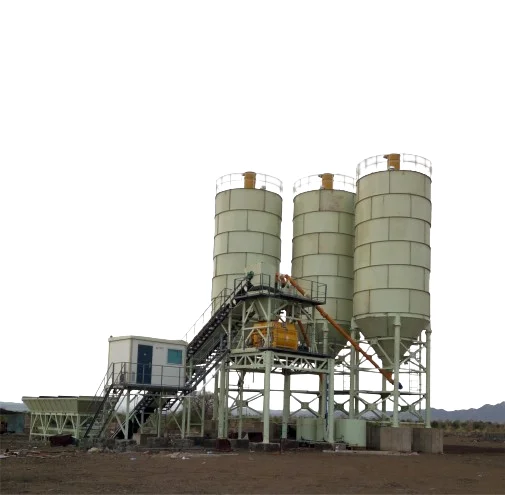 HZS180 Fully Automatic Digital Monitoring Belt Box Concrete Batching Plant New Condition Electric Power Source PLC Motor Engine