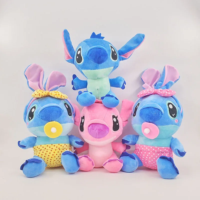 Cartoon Customized Kawaii Stitch Plush Doll Pillow Soft Toys Anime Stitch Plush Toys Stuffed Animals Toy For Kids Children