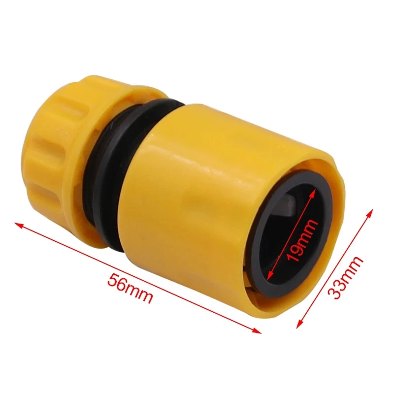 1Pcs Garden Water Pipe Connectors Kits Waterstop Connector Quick Connector Thread Connection Joint 4 Points