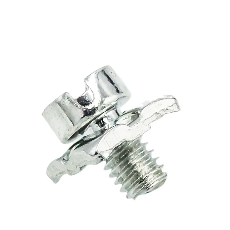 Direct Factory Supplier Phillips Slot Pan Head stainless steel with quarter shim, button price and high-quality Machine Screw