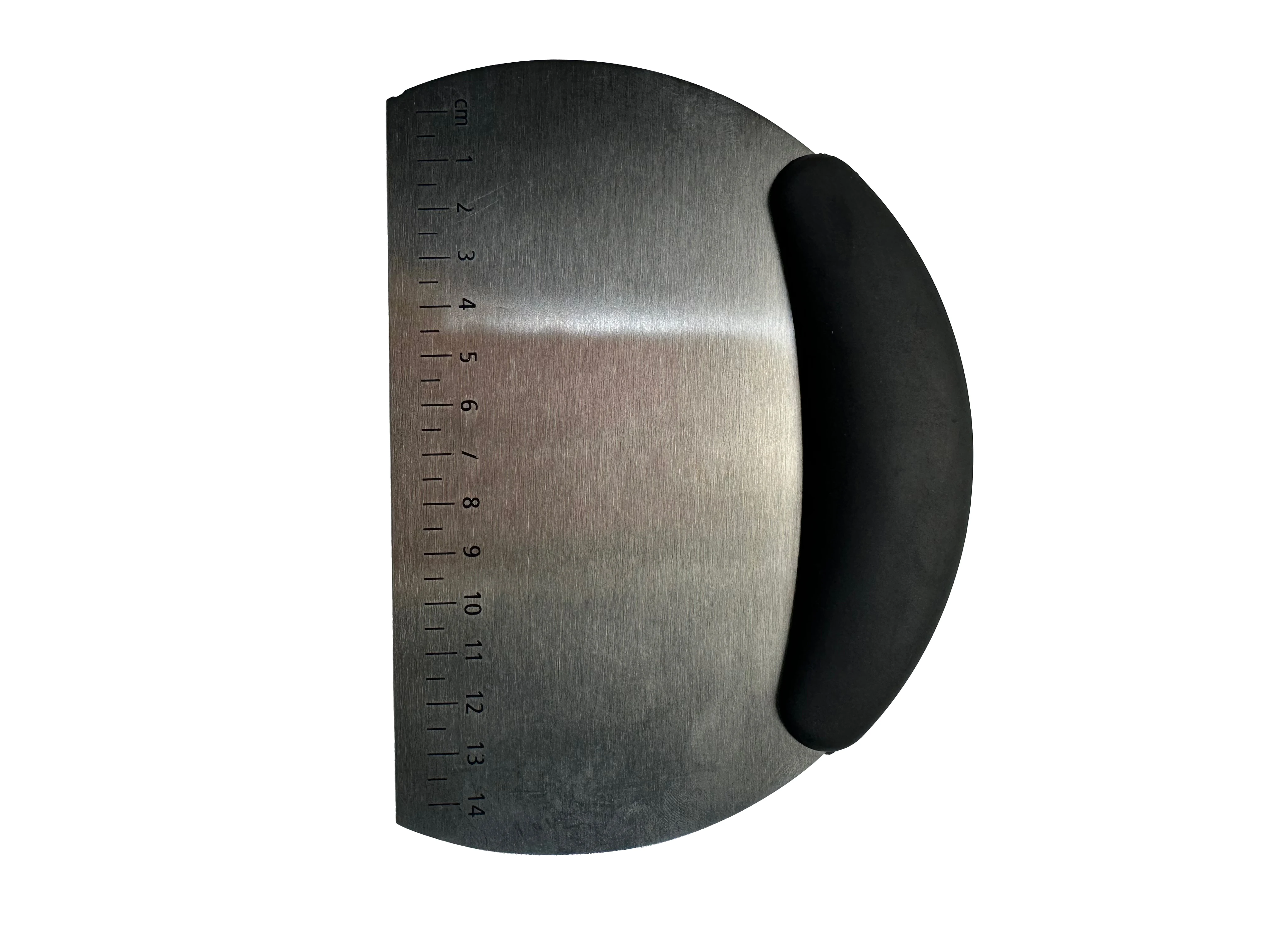 Double-Sided Stainless Steel Pizza Dough Scraper with Plastic Handle Kitchen Baking Accessories Pastry Tools Dough Knife