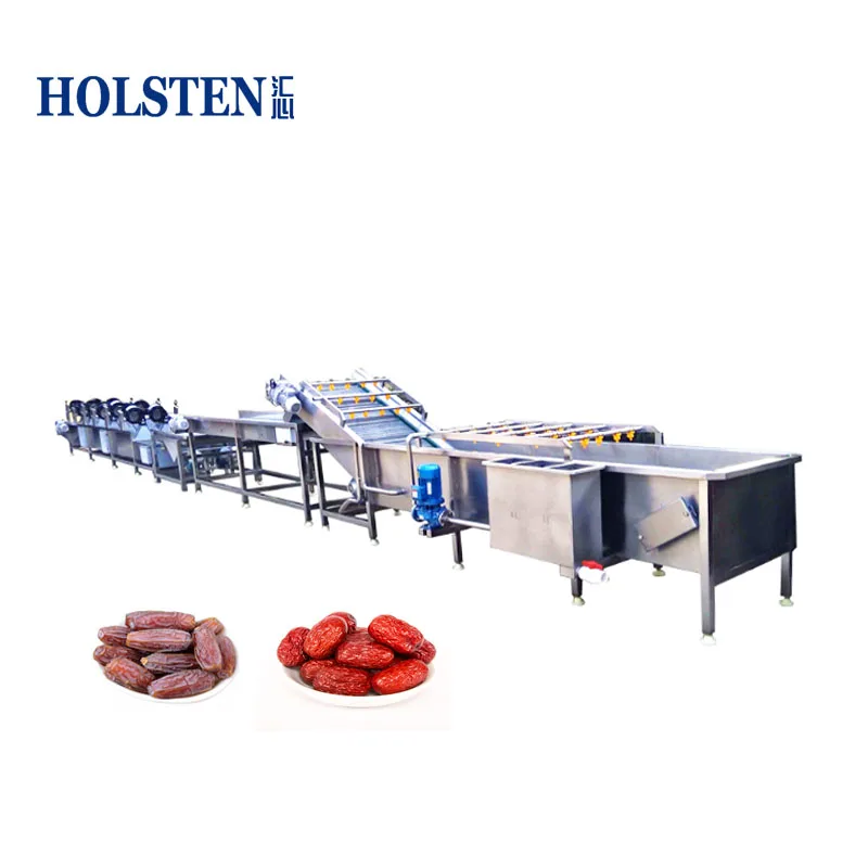 Stainless steel design fruit onion carrot vegetable bubble washing and drying cleaning machine line