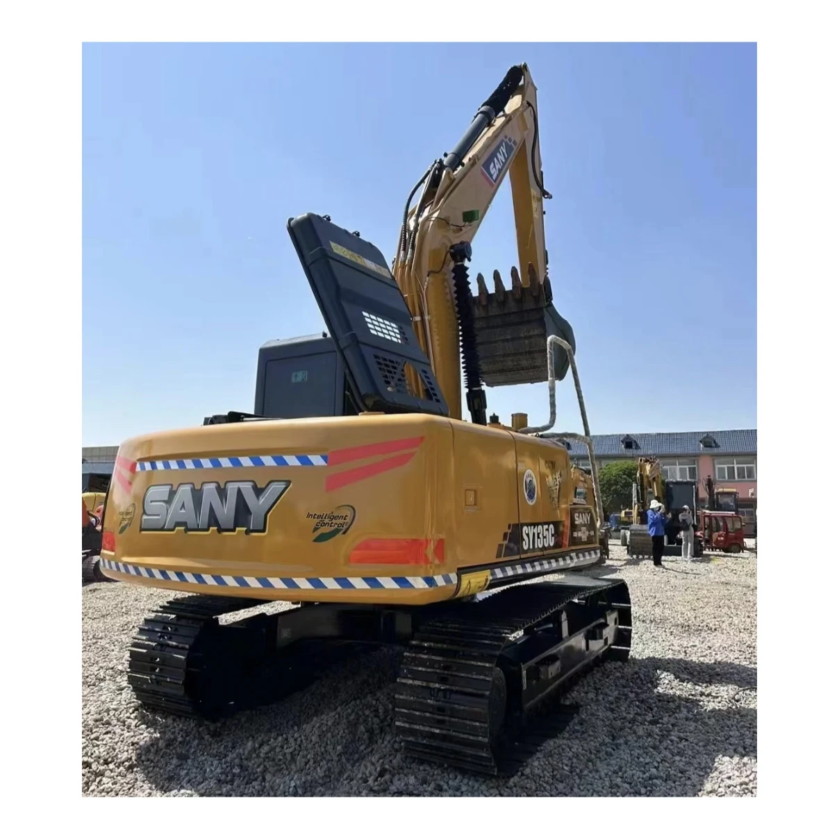 USED ORIGINAL SANY SY135 SY135C PRO HYDRAULIC EXCAVATOR 13TON 13.5TON MIDI EXCAVATOR GOOD CONDITION SY135 SY135C SY135C PRO