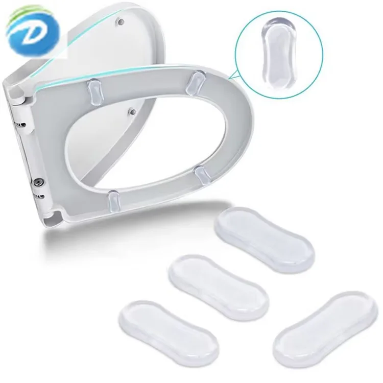 Deson Black Rubber Bumper Feet Silicone Pad Self-adhesive Door Bumper Pads Anti-collision Silicone pad