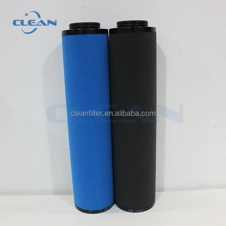 High quality air compressed line filter element PD280 QD280 DD280