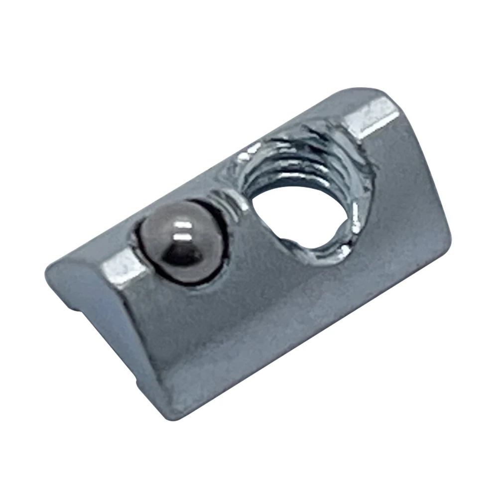 Wholesale High Quality M3 M4 M5 M6 T Slot Nut with Spring Loaded Ball for I-type 3030 Slot 6mm Aluminum Profile