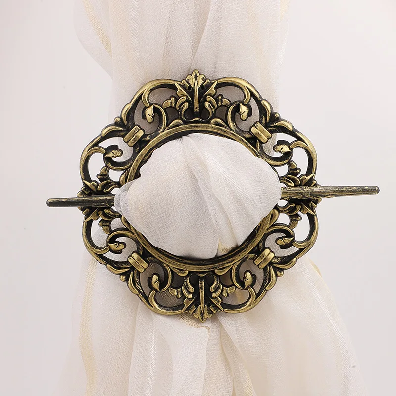 High quality Wholesale Bead Tie Back Classic Hook Accessory Curtain Clip Tieback exquisite