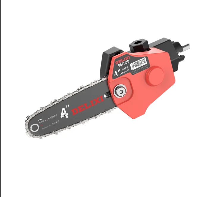 NAWIN Wood Cutting Tools 6 inch Mini Electric drill to Chain Saw Adapter Attachment for Garden