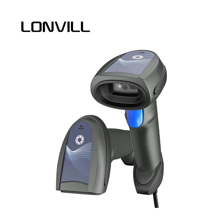 OEM ODM handheld qr code scanner usb bar code reader OCR scanner wired wireless 2d wired barcode scanner