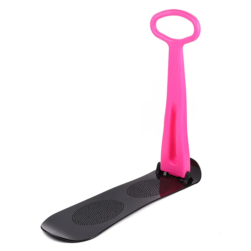Outdoor Sport Thicken Kids Ski Adult Snow Sled Sledge Sleigh Grass Plastic Sand Slider Winter Luge Snowboard