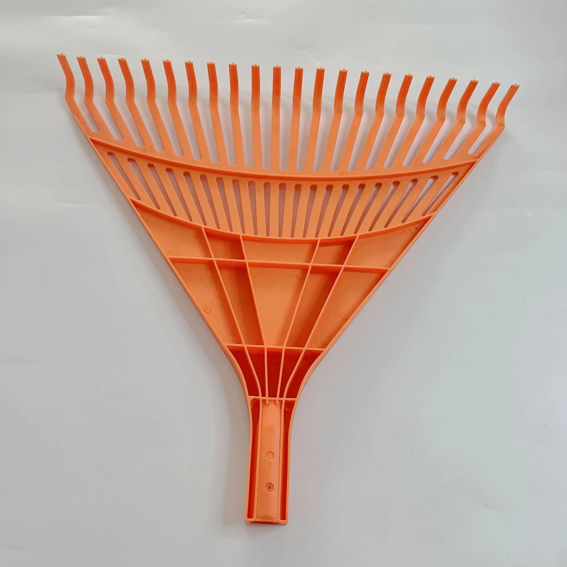 Uliven garden plastic leaf rake garden hand 18 teeth  hand leaf  head  tool agriculture farming rake  lawn leaf rake