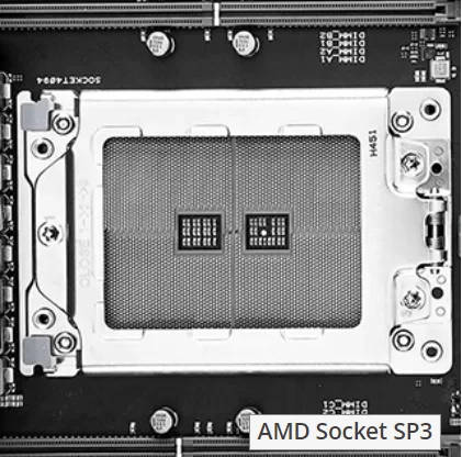 Large number of server processors EPYC  7C13 7B13 7J13 7453 7543 7663 7713 7763