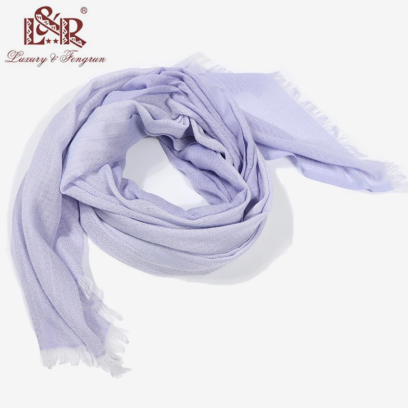 2022 New Fashion Spring/Summer Women Jacquard Scarf Shawls Female Long Wraps Plaid Poly      ester Scarf For Women
