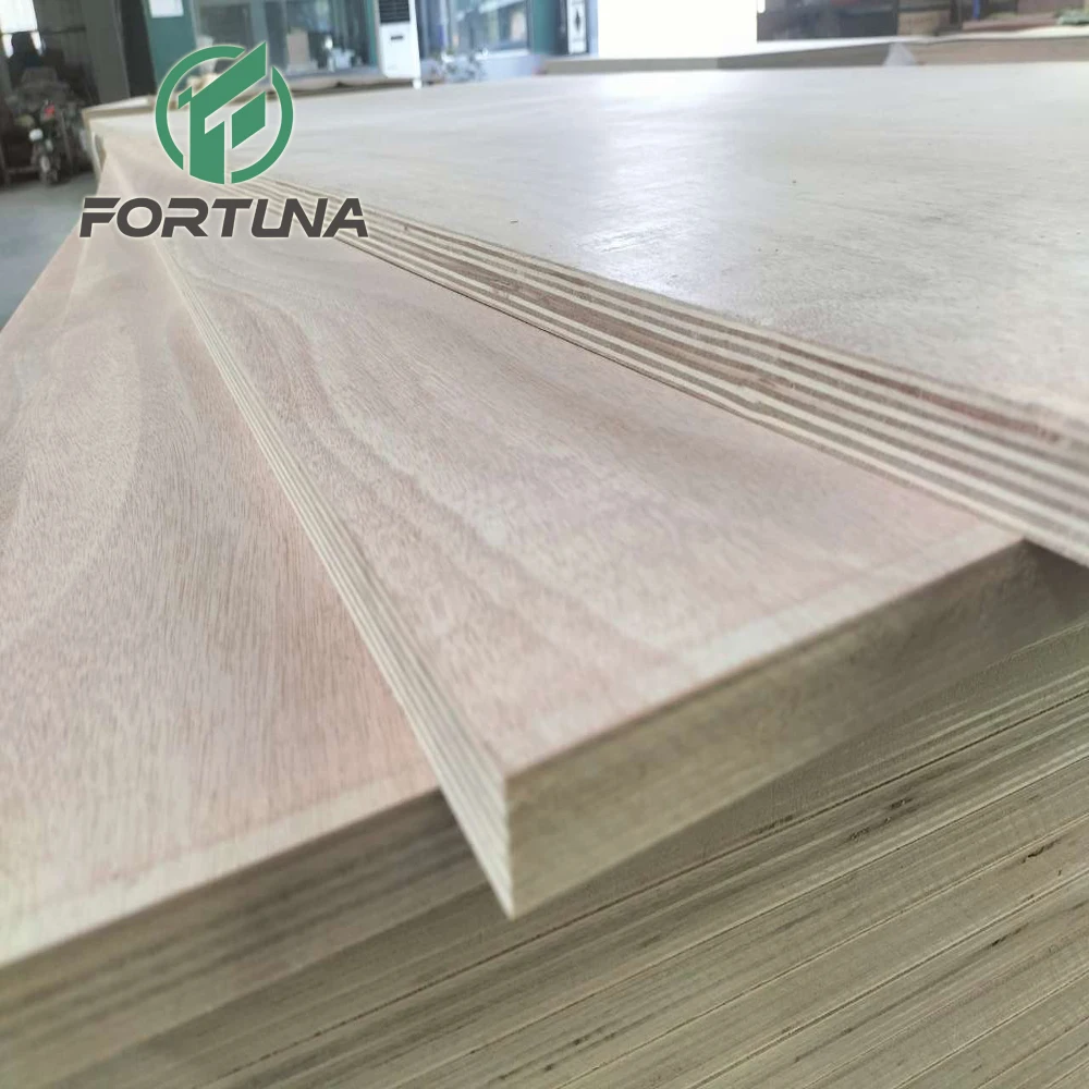 Wholesale Best Quality  1200*2400mm Use E0 E1e2  Cheap Plywood Okoume For Furniture