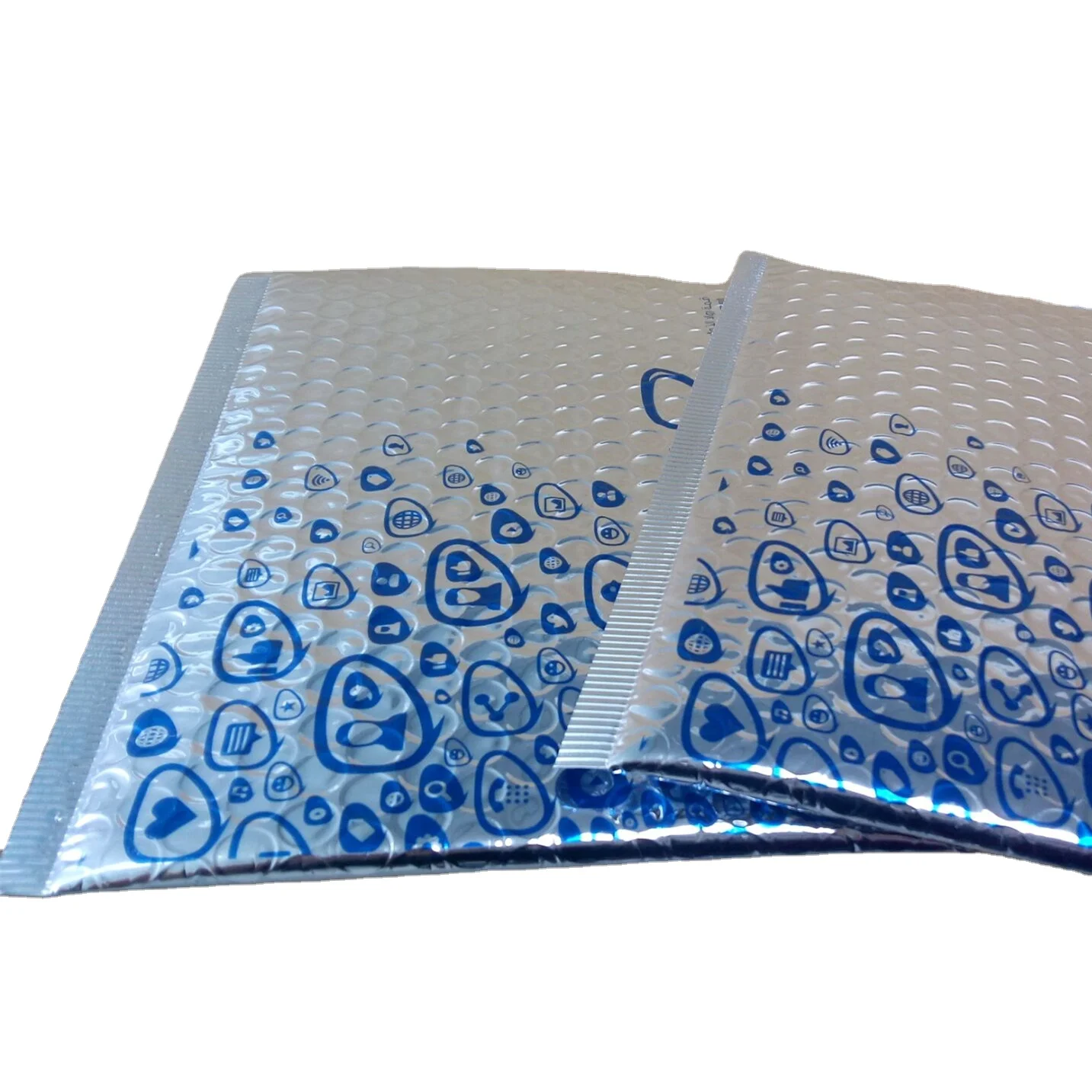 Designer Mailer High Quality Metallic Foil Rose Gold Custom Logo Padded Bubble