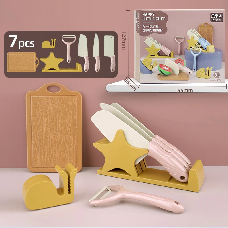 Toddler Kitchen Educational Pretend Play Simulation Plastic Food Cutting Fruit and Vegetable Toy