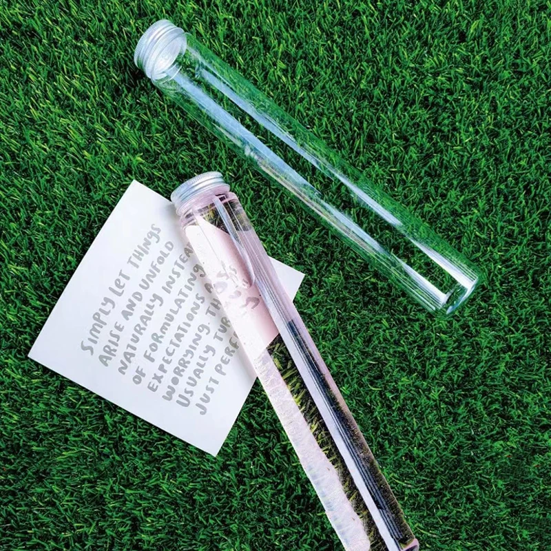 Hot sale transparent Tall long thin round plastic bottle 300ml 500ml juice bottle for beverage packing