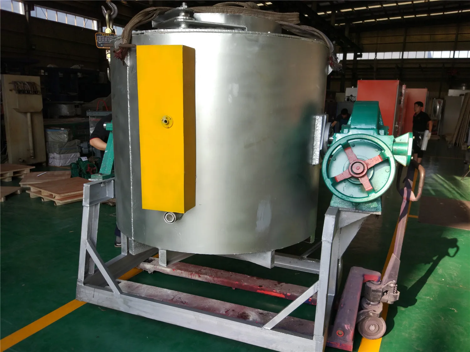 Машина для производства алюминиевых слитков в печи для плавки алюминия UBC с высокой степенью извлечения