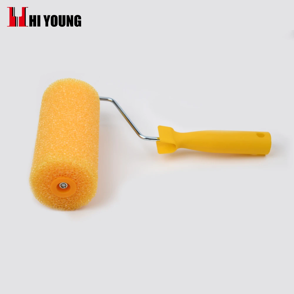 Professional high density polyurethane Texture Sponge Paint Roller Texture Foam Roller For Home Wall Painting