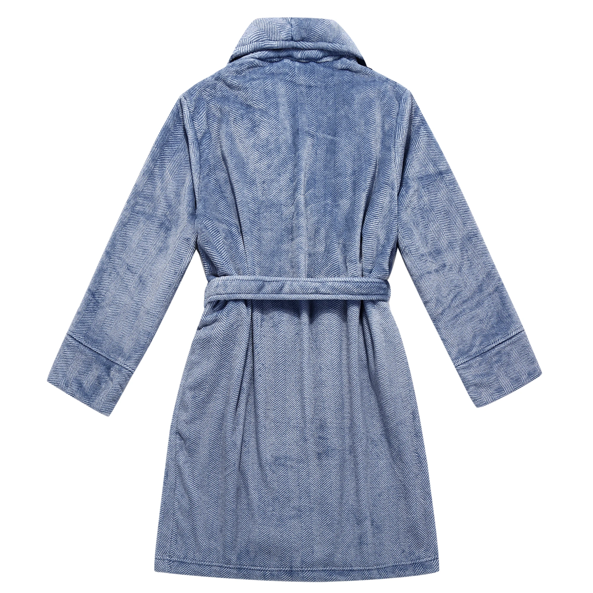 Flannel terry bath robe bathrobe unisex bathrobes Custom Logo Pajamas Bathrobe For