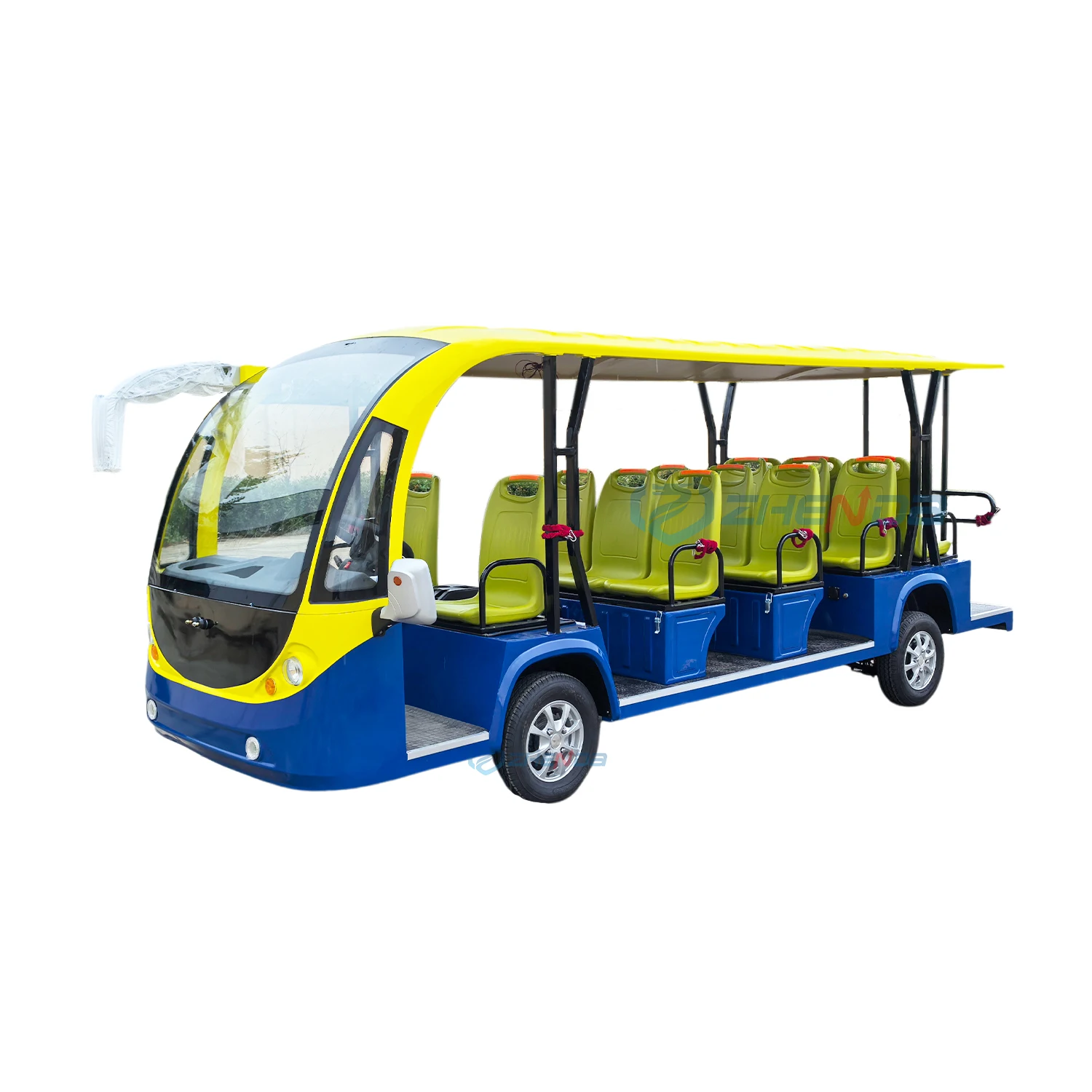New Energy Sightseeing Tour Bus 8-23 Seats  Electric School Bus Suitable For Beach  Community Vehicles For Sale Various Styles