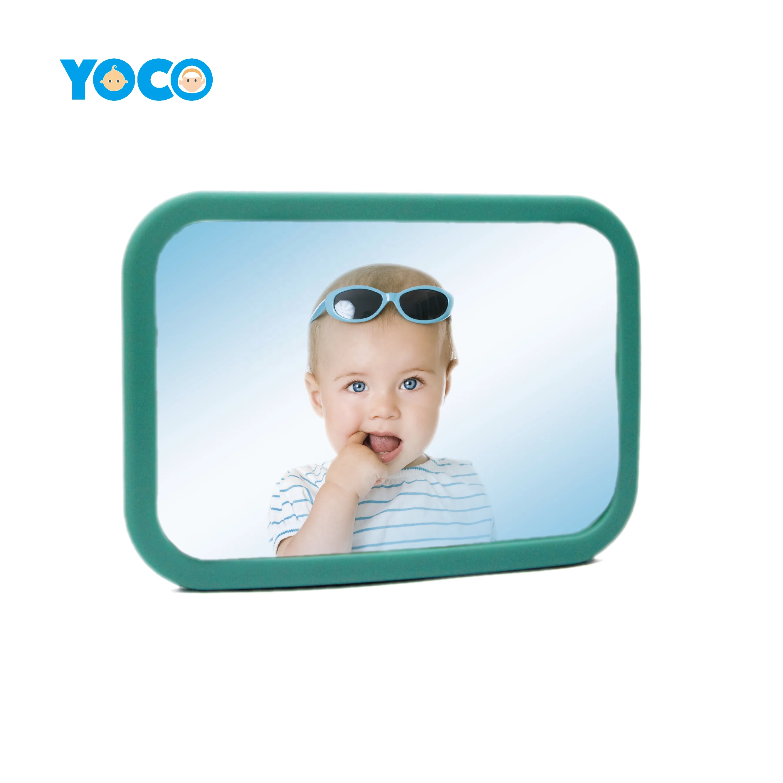 
Multi color Rear Facing Seat Backseat baby car mirror for travel green 