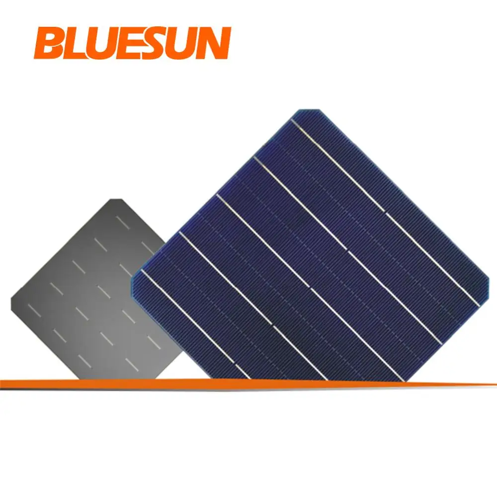 5bb solar cells 156*156mm solar panel cells 5 watt mono crystalline solar cell