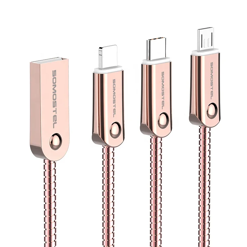 Usb-кабель типа C для быстрой зарядки 1 м из цинкового