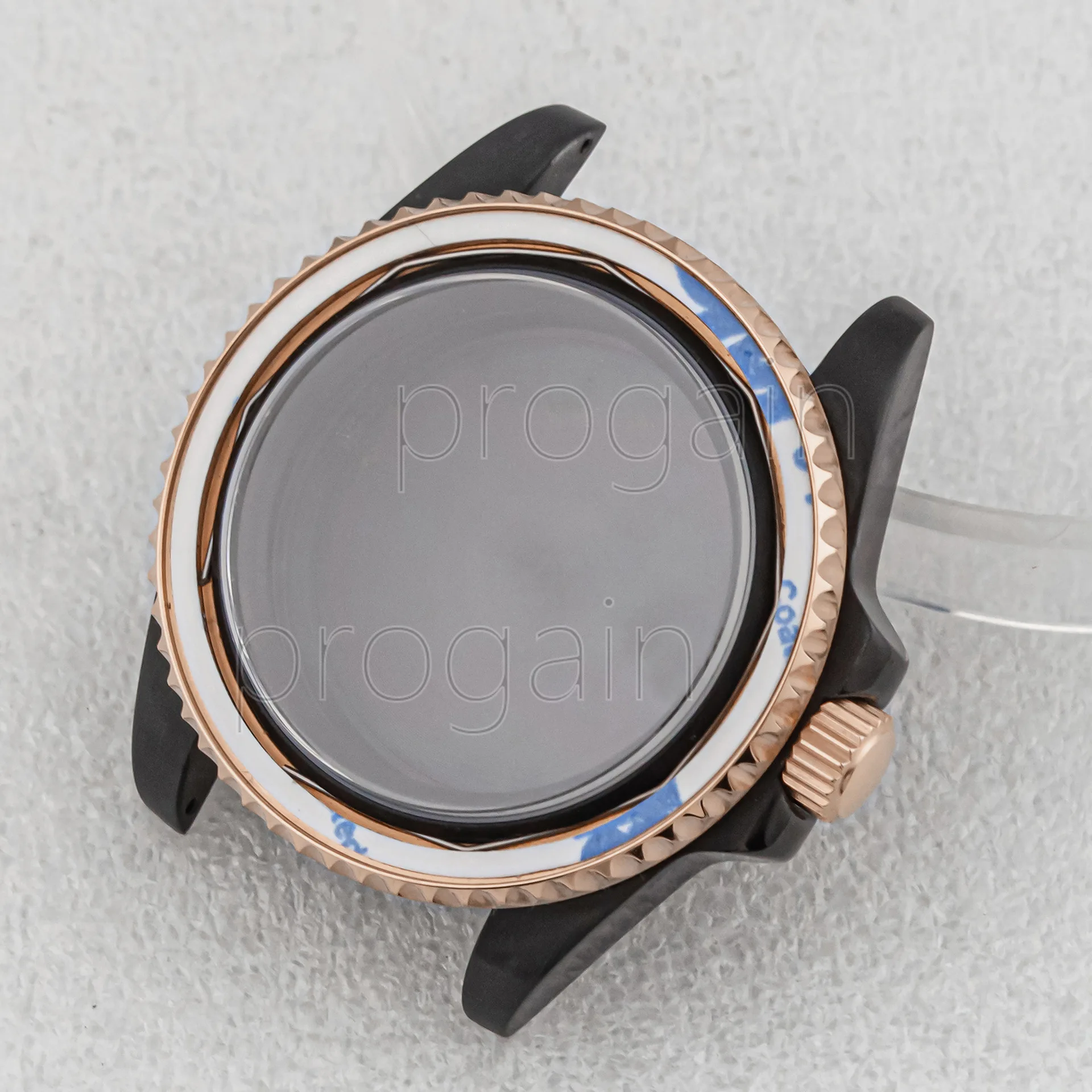 Luxury Water Ghost Watch with Sapphire 100m Waterproof Dense Bottom Case 40mm Fine Steel suit NH35/36 Movement