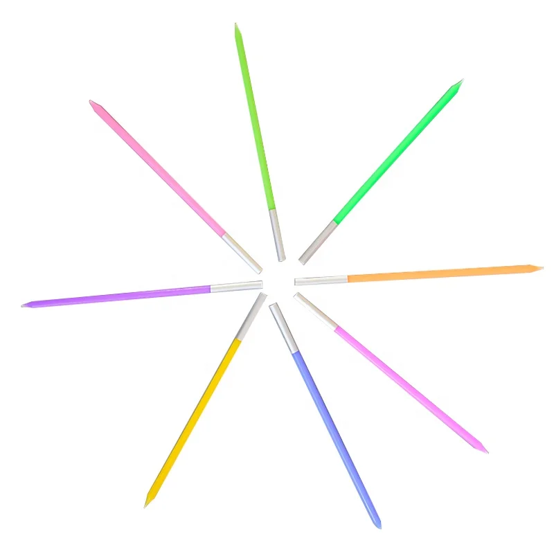 Amazing Rainbow Color Birthday Cake Candles For Party Decoration