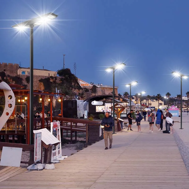 highlight chip motion sensor and remote control all in one  solar street light